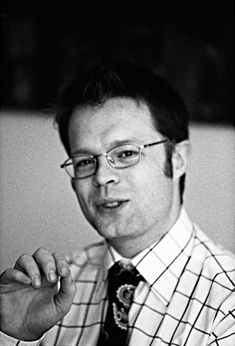 Darren Coffield. Portrait by Declan Browne